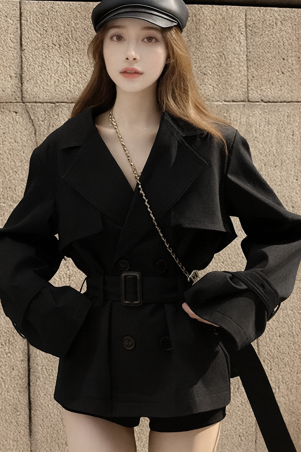 Trenchcoat kurz